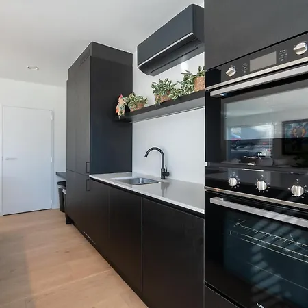 Daire Luxury With 4 Rooms, Pool And Modern Comfort De Haan