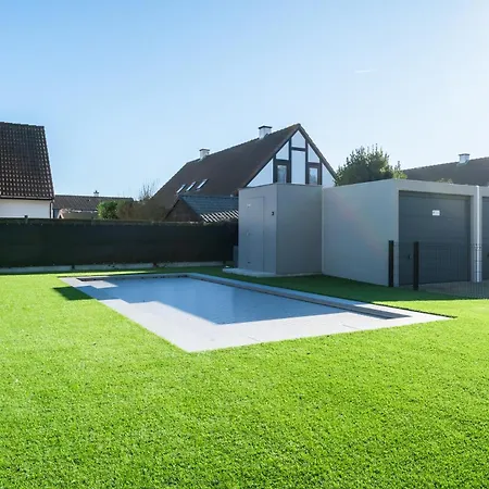 Daire Luxury With 4 Rooms, Pool And Modern Comfort De Haan